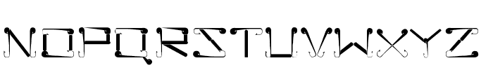 Sukolilo Typeface Regular Font UPPERCASE