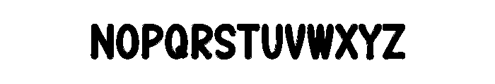 Summer Concert Font LOWERCASE