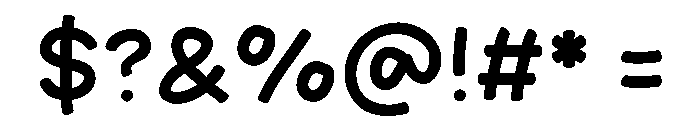 Summer Crush Font OTHER CHARS