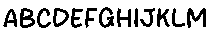 Summer Crush Font UPPERCASE