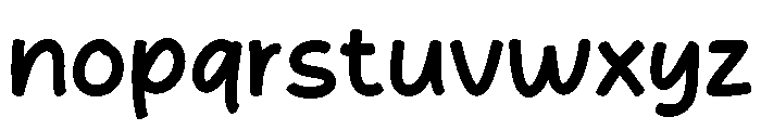 Summer Crush Font LOWERCASE