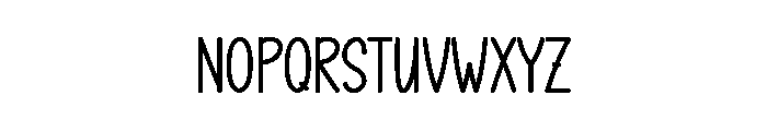Summer Dream Font LOWERCASE