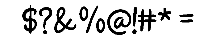 Summer Flash Font OTHER CHARS