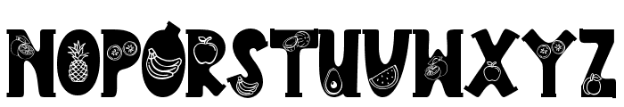 Summer Fruits Style Demo Font UPPERCASE