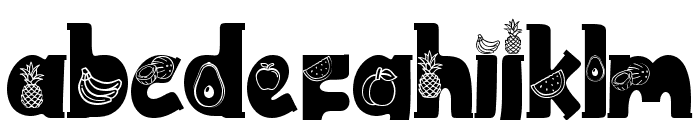 Summer Fruits Style Demo FONT