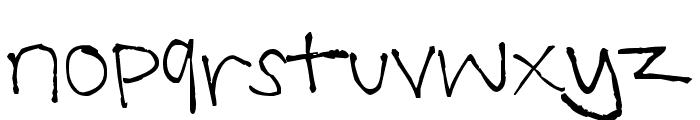 Summer Handwriting Font LOWERCASE