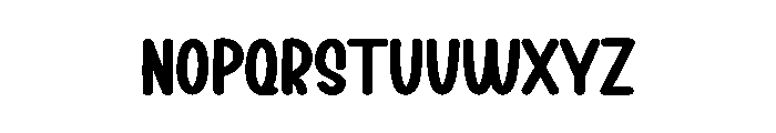 Summer Hugs Font UPPERCASE