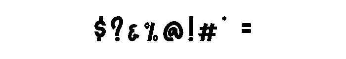 Summer Kingdom Font OTHER CHARS