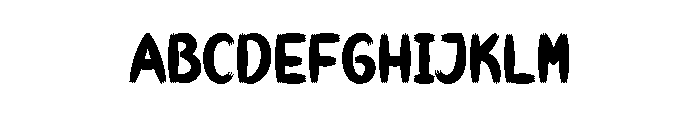 Summer Lucky Font UPPERCASE