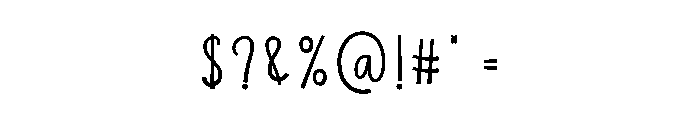 Summer Medicine Font OTHER CHARS