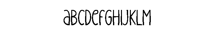 Summer Medicine Font UPPERCASE