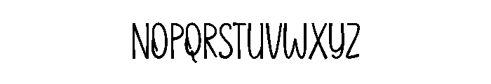 Summer Medicine Font LOWERCASE