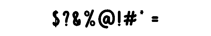 Summer Movie Font OTHER CHARS