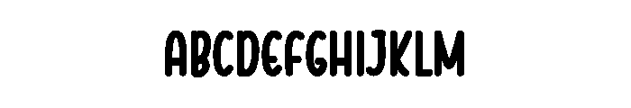 Summer Movie Font UPPERCASE