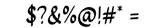 Summer Paradox Font OTHER CHARS
