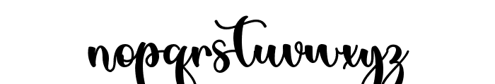 Summer Peach - Personal Use Font LOWERCASE