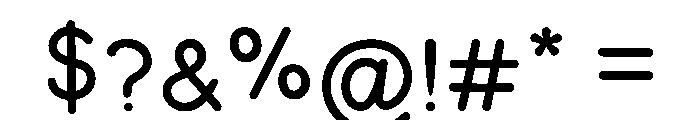 Summer Sans II LH Font OTHER CHARS