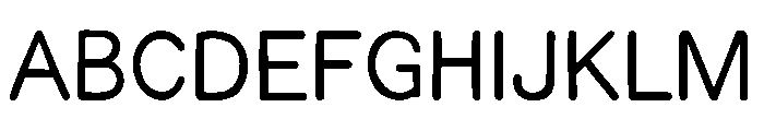 Summer Sans II LH Font UPPERCASE