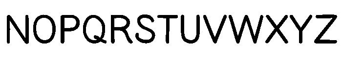 Summer Sans II LH Font UPPERCASE