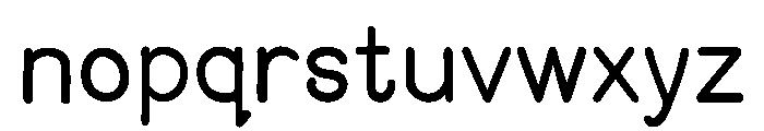 Summer Sans II LH Font LOWERCASE