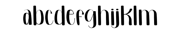 Summer Signature Font LOWERCASE