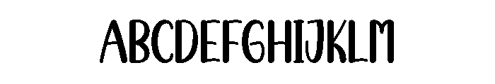 Summer Sun Font UPPERCASE