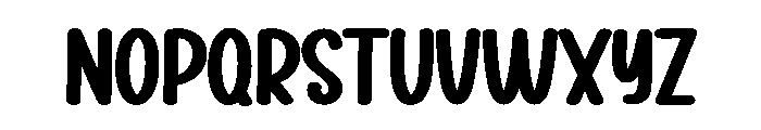 Summer Sunlight Font UPPERCASE