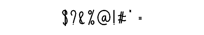 Summer Travel Font OTHER CHARS