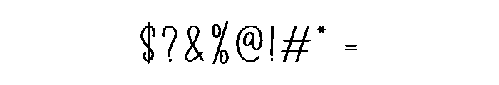 Summer Weekend Font OTHER CHARS