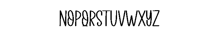 Summer Weekend Font UPPERCASE