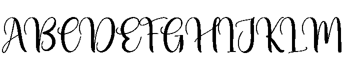 Summer Wonderful Font UPPERCASE