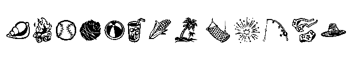 Summer88 Font UPPERCASE