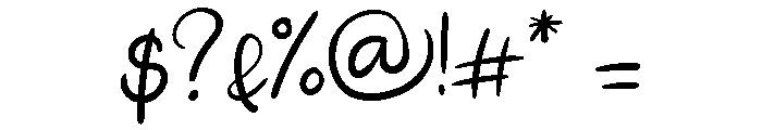Sundaland Font OTHER CHARS
