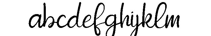 Sundaland Font LOWERCASE