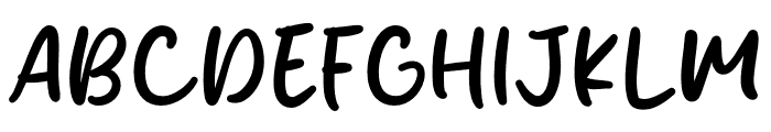 Sunday Drift Font UPPERCASE