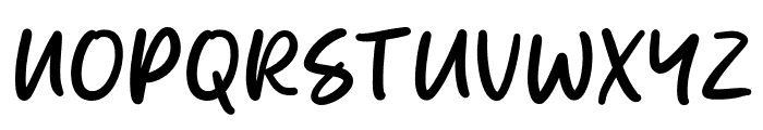 Sunday Drift Font UPPERCASE