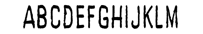 Sunday Everyday Regular Font UPPERCASE