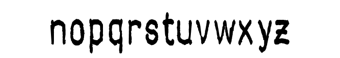 Sunday Everyday Regular Font LOWERCASE