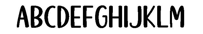 Sunday Farmhouse Font LOWERCASE