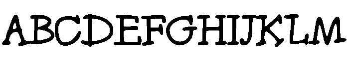 Sunday Letters Font UPPERCASE