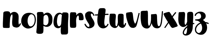 Sunday Mango Font LOWERCASE