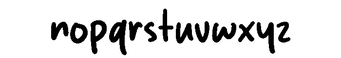 Sunday Walk Font LOWERCASE