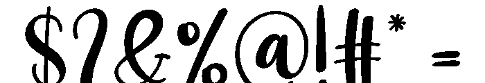 Sunday2 Font OTHER CHARS