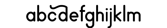 Sundylle Regular Font LOWERCASE