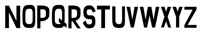 Sunflower Highway Sign Caps Font LOWERCASE