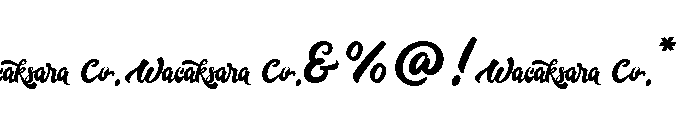 Sunkids Script Font OTHER CHARS
