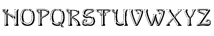 Sunlit Horta Regular Font UPPERCASE
