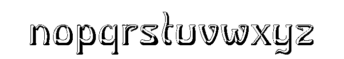 Sunlit Horta Regular Font LOWERCASE