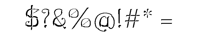 Sunlit Horta Twin Regular Font OTHER CHARS