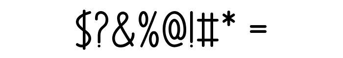 Sunmood Font OTHER CHARS